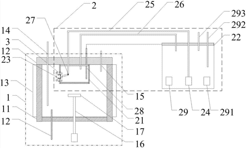 Corrosion simulation system under synergistic effect of marine environment and oil-gas medium