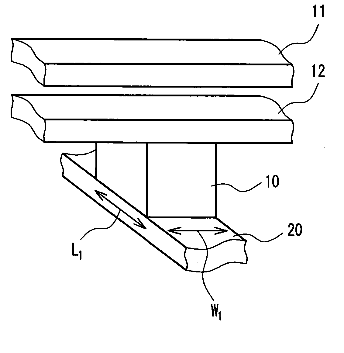 Magnetoresistance storage element