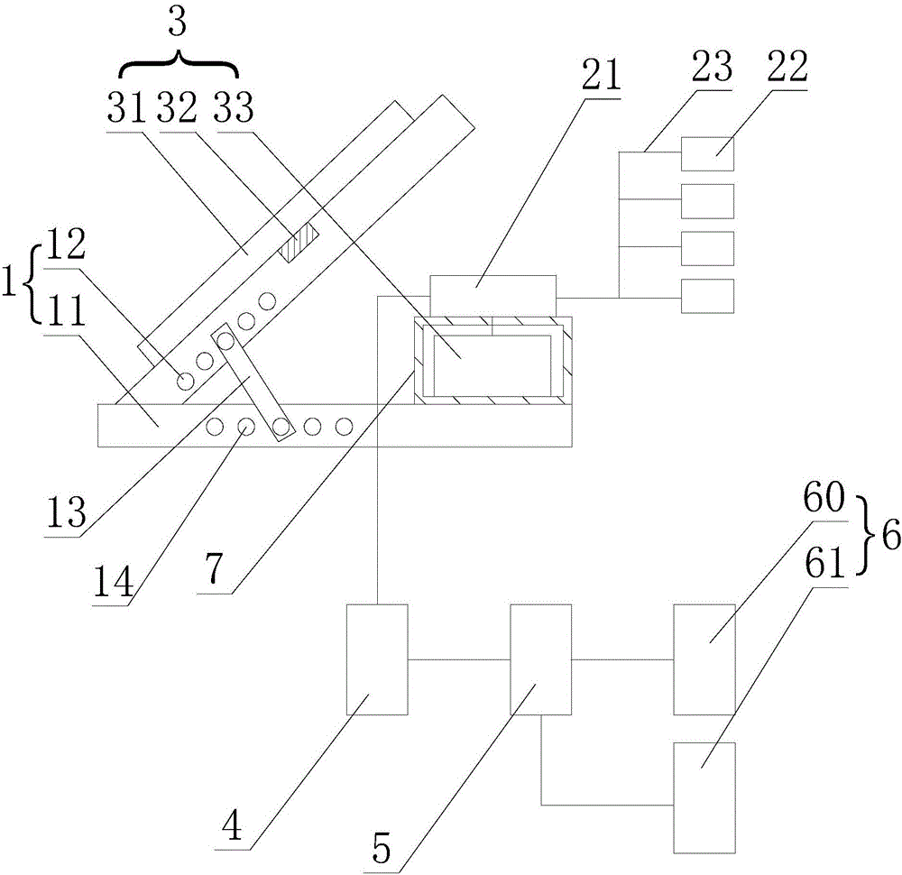 On-line monitoring system for axial force of fastener