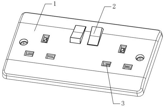 Safety socket convenient to insert