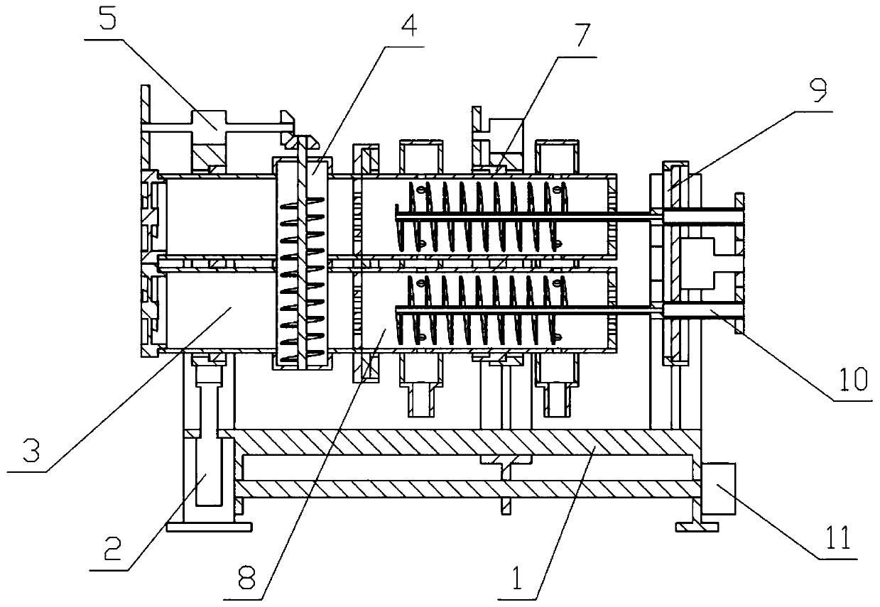 Industrial waste gas treatment and purification system based on big data