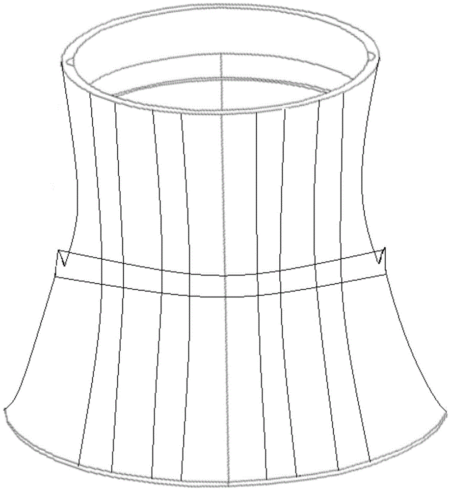 A kind of bulb lamp lamp body processing method