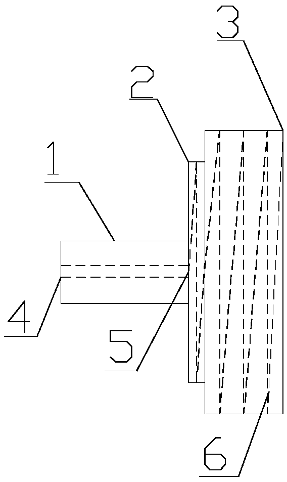 Grinding tool for hard alloy cutter grinding and preparation method thereof