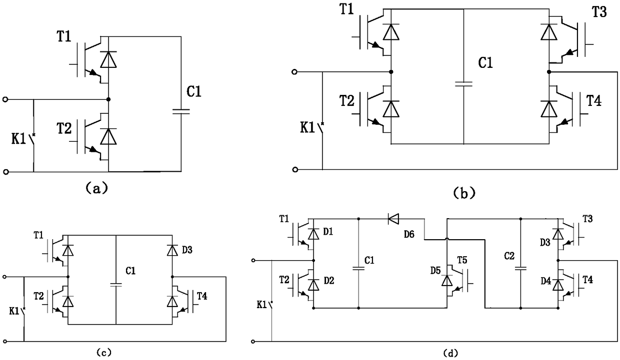 Redundant energy acquiring circuit for power module and control method thereof