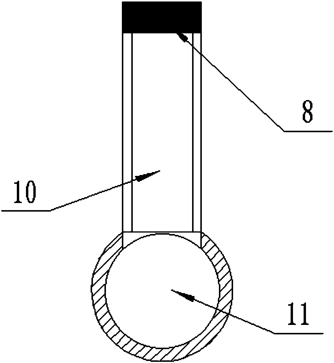 Convenient claw hammer with damping function for building