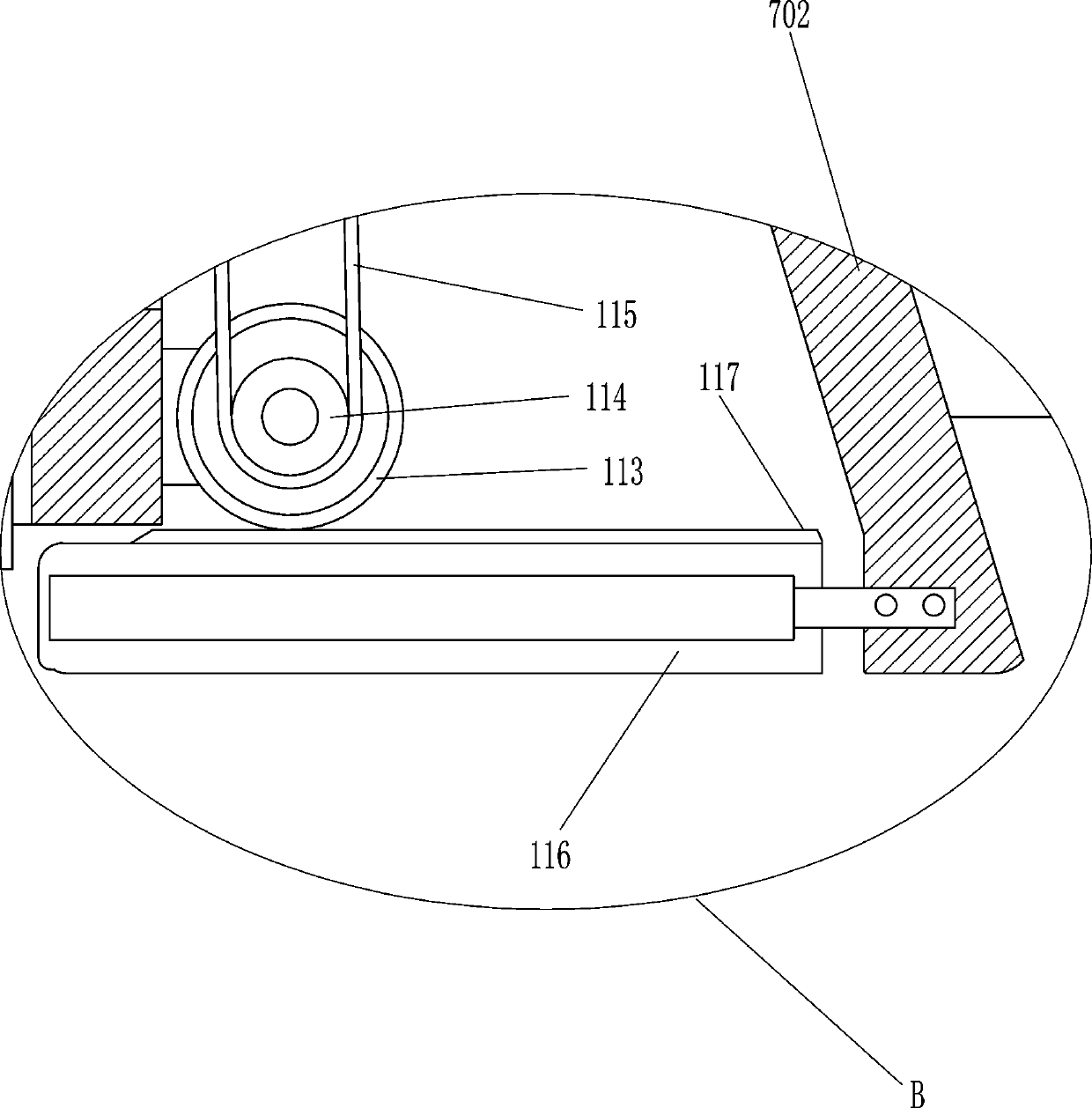 Automatic stamping machine facilitating inkpad adding