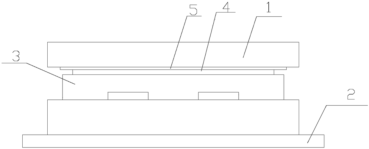 Multiple-point bearing pot type rubber support