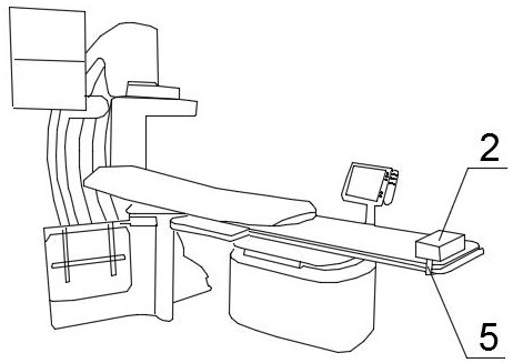 A catheter and guide wire fixing and storage device for cerebrovascular interventional surgery