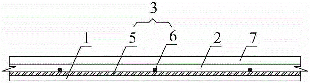 Steel-ultra-high performance concrete combined bridge deck structure with shearing resisting structure and construction method thereof