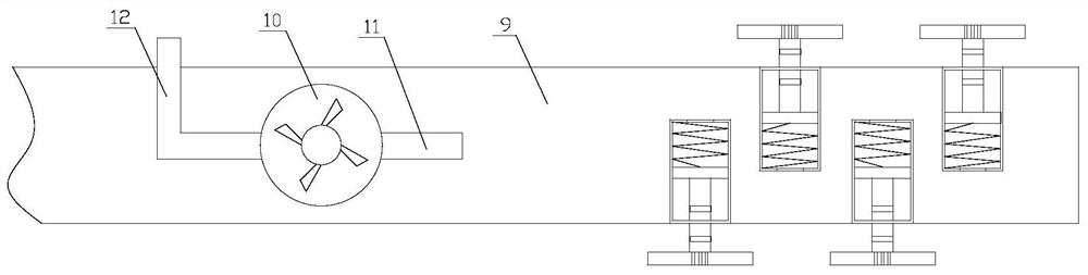 Straightening and polishing device for pipes