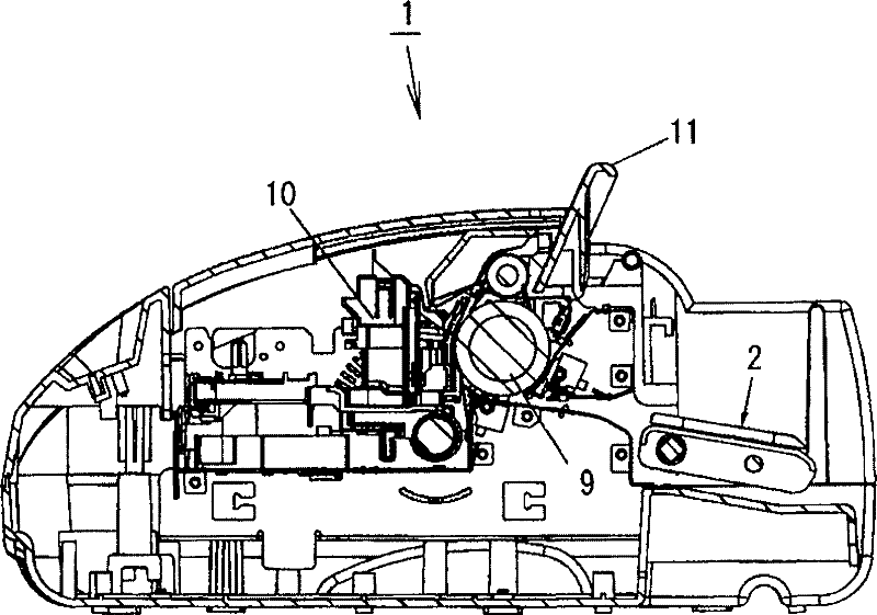 Tractor and printer with the tractor