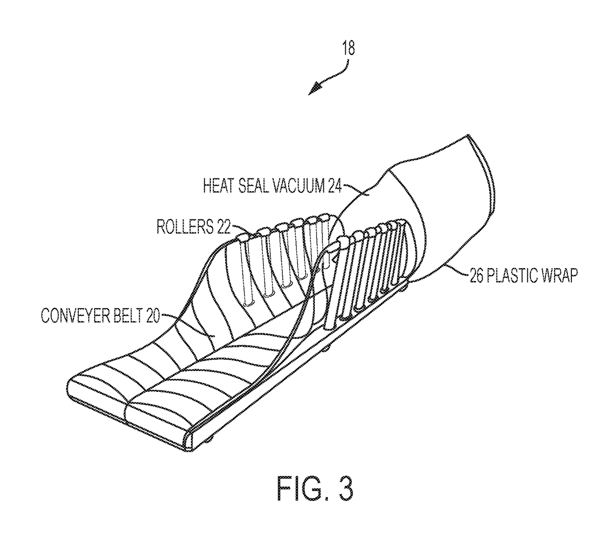 Folding apparatus and partial press for submarine sandwiches