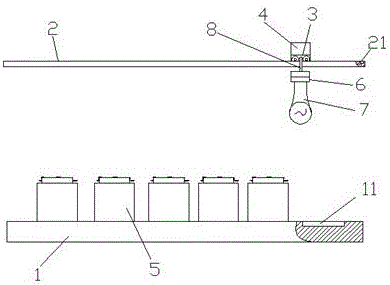 Cordyceps militaris culturing device with movable light