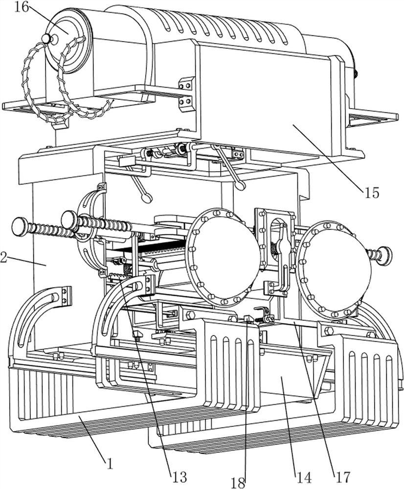 Granular medicine crushing equipment for endocrinology department