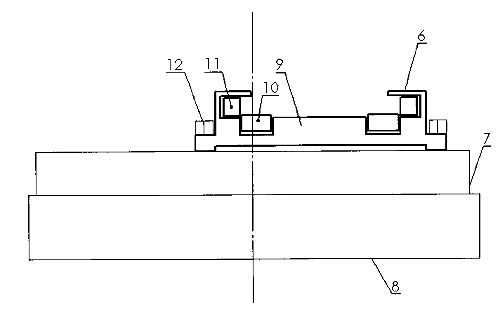 Three-dimensional adjustment measuring platform capable of automatically loading large-diameter optical lens