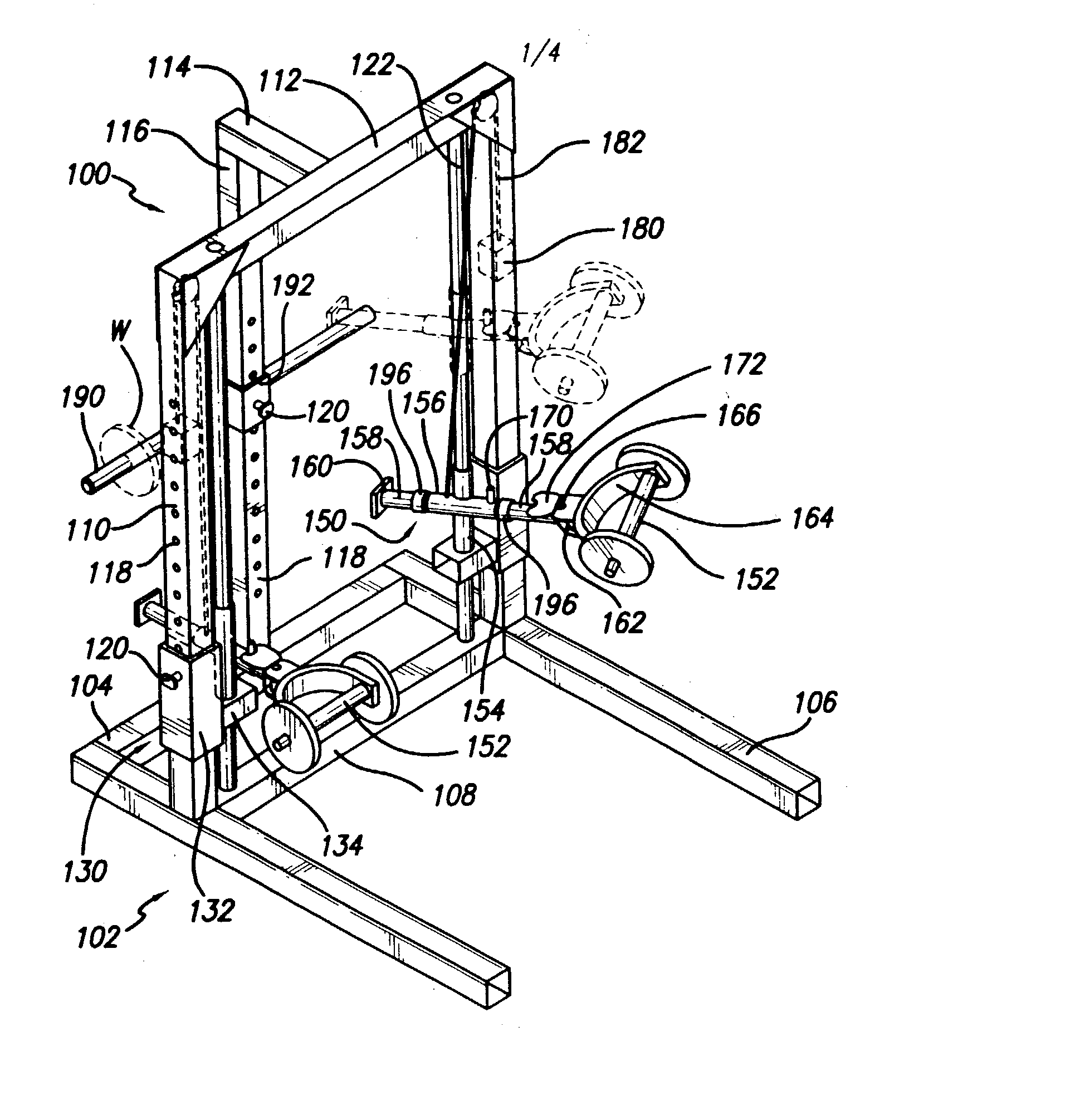 Versatile exercise machine