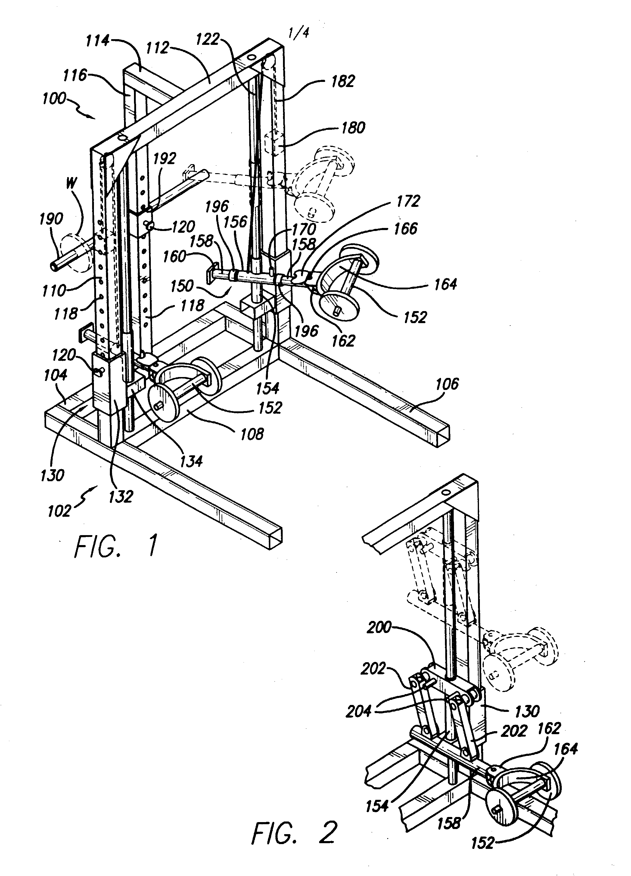 Versatile exercise machine