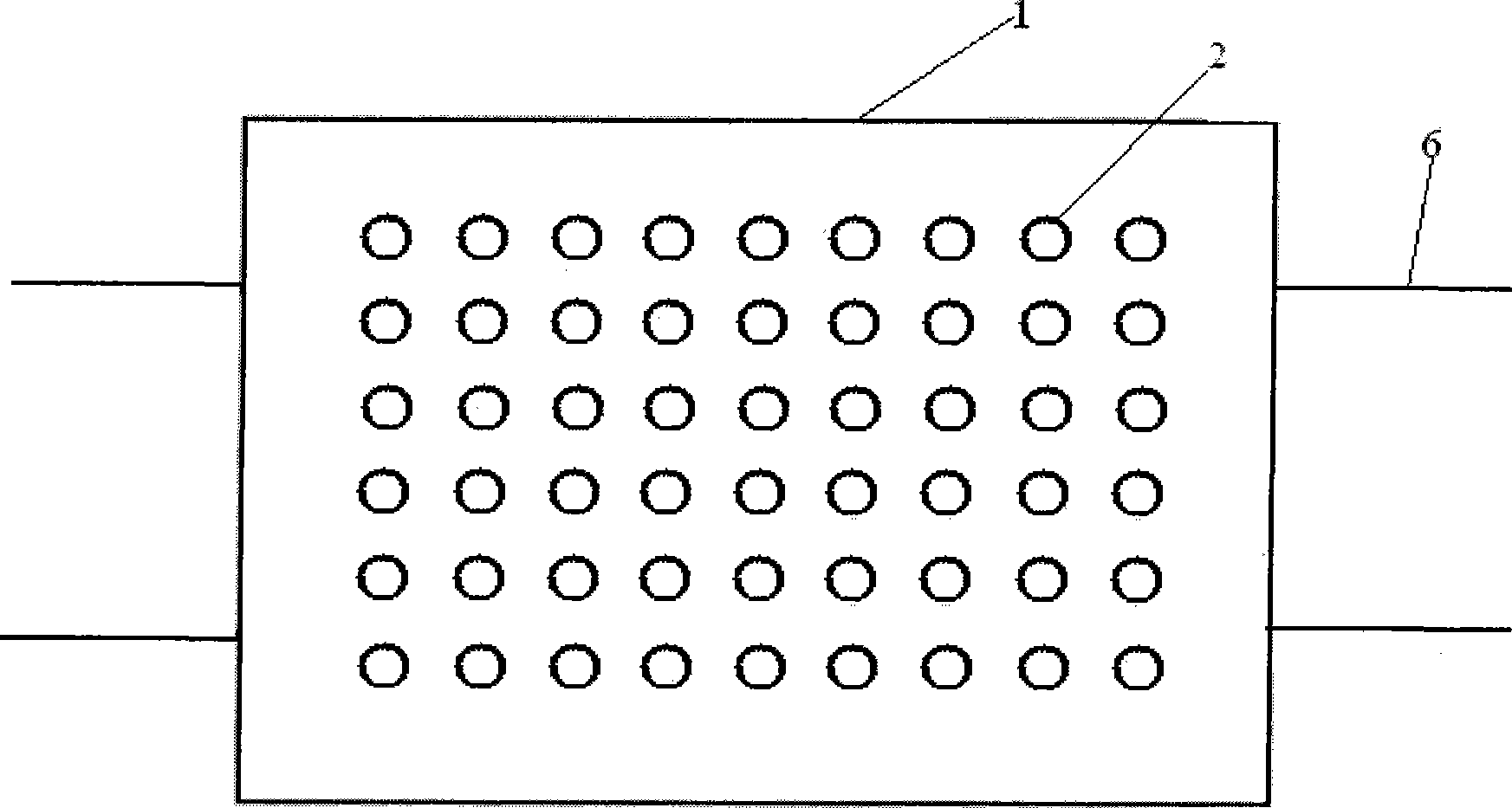 Electrode array for detecting channels and collaterals signals on human body surface