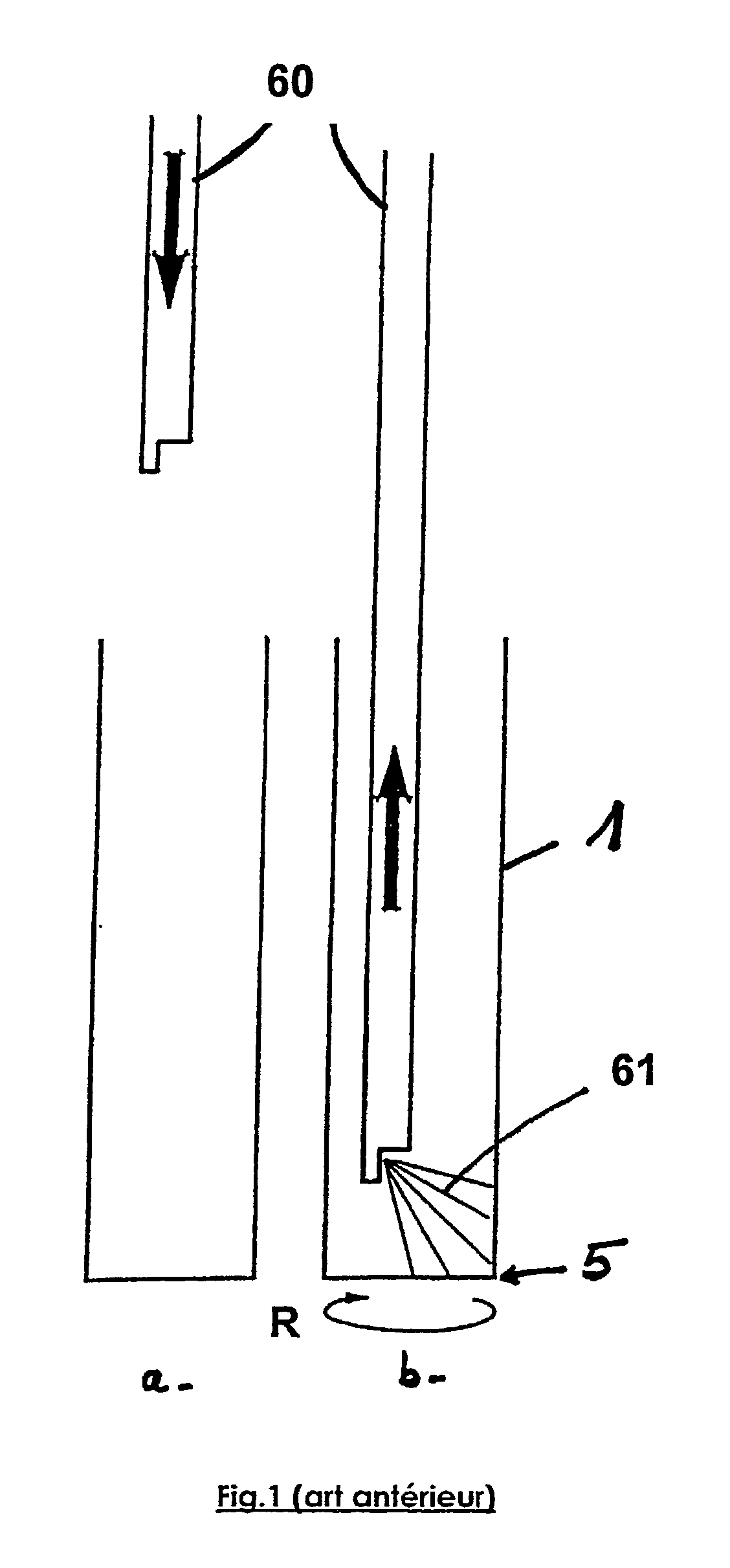 Method for depositing a coating on the wall of metallic containers