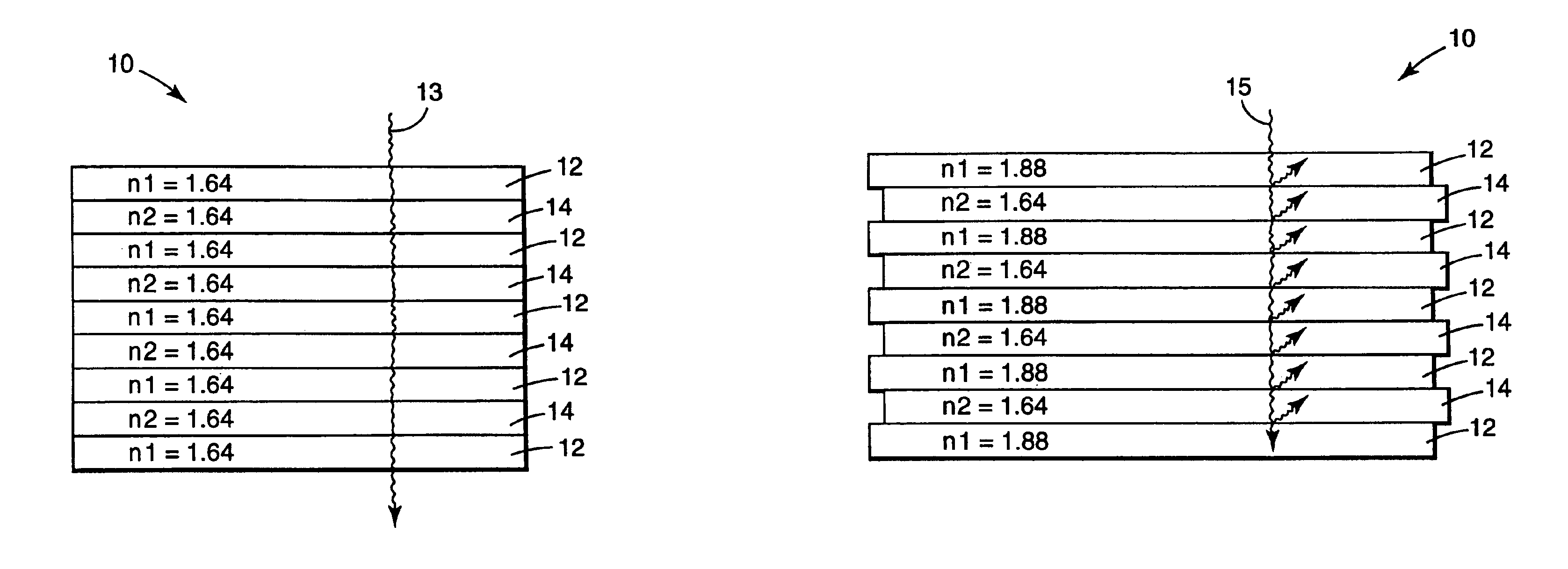 Backlight system with multilayer optical film reflector