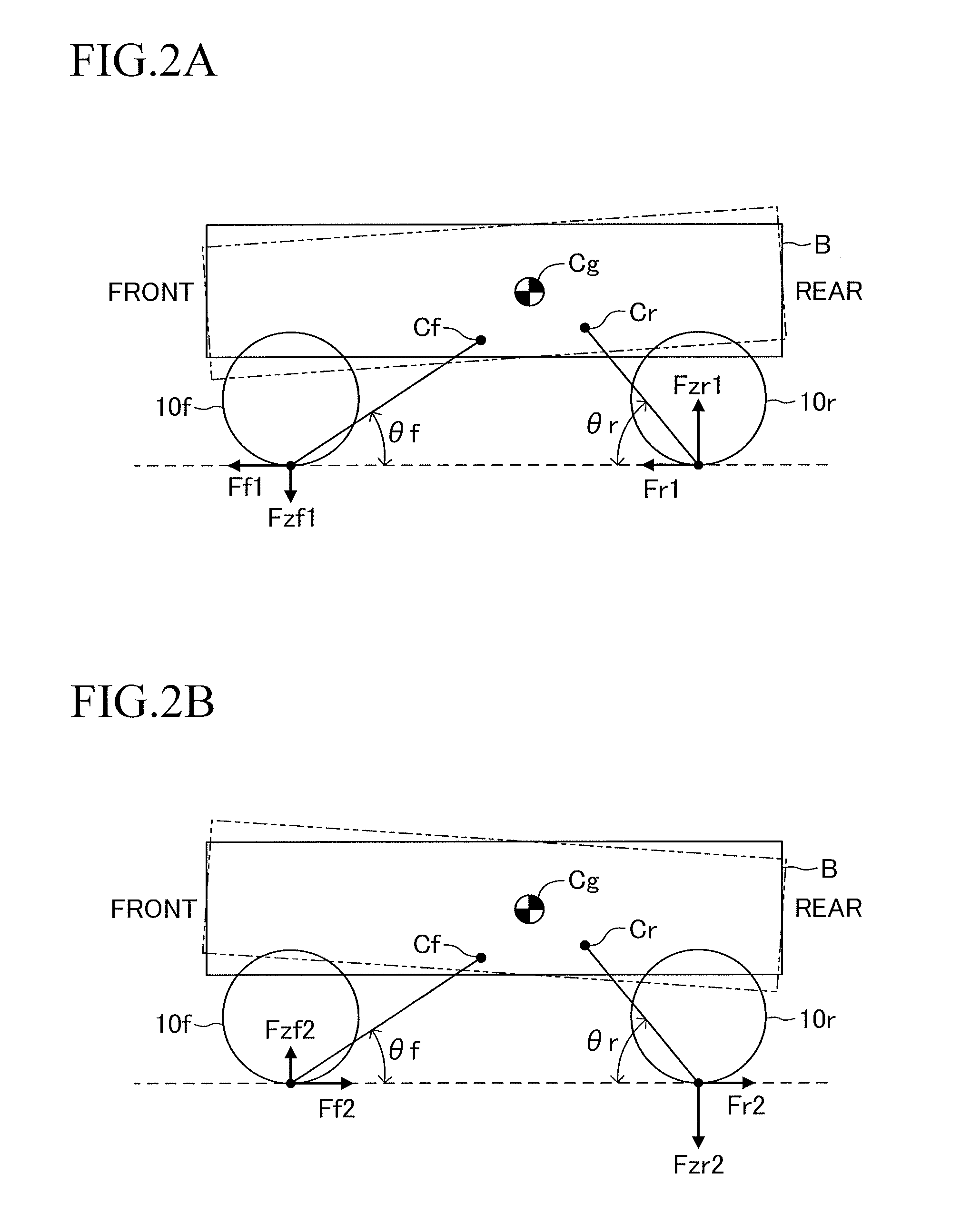 Vehicle braking/driving force control apparatus