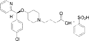 A kind of preparation method of improved bepotastine besilate