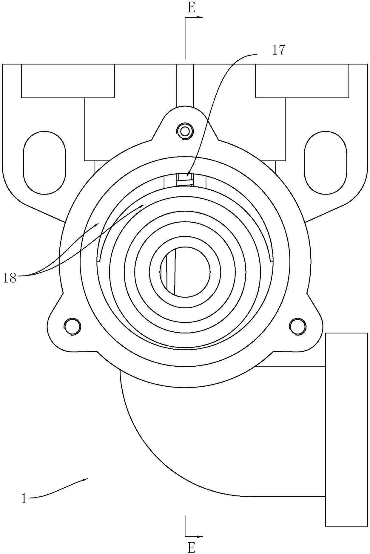 Pressure switch suitable for pump