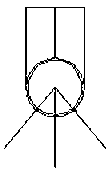 Waterpower self-excited oscillation jet flow vibratory pile sinking device and pile sinking technology