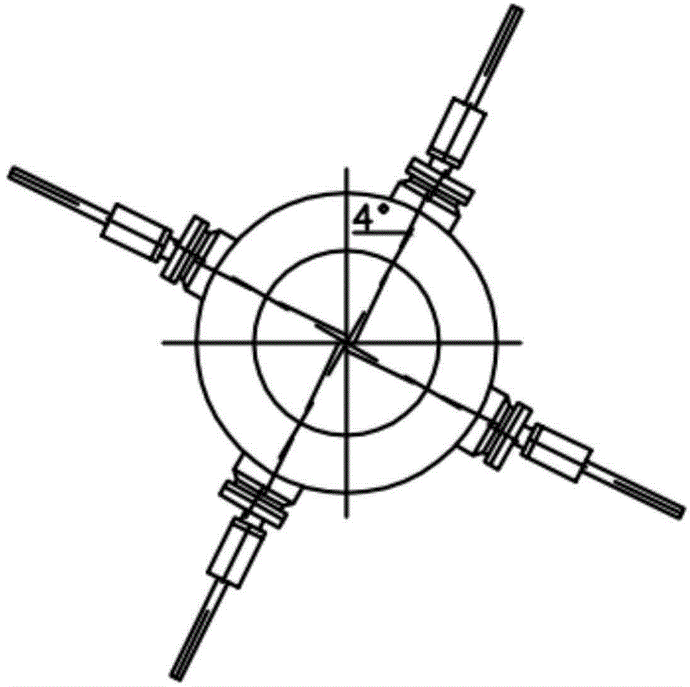 Composite coal hydrogenation oil refining reactor and oil refining method