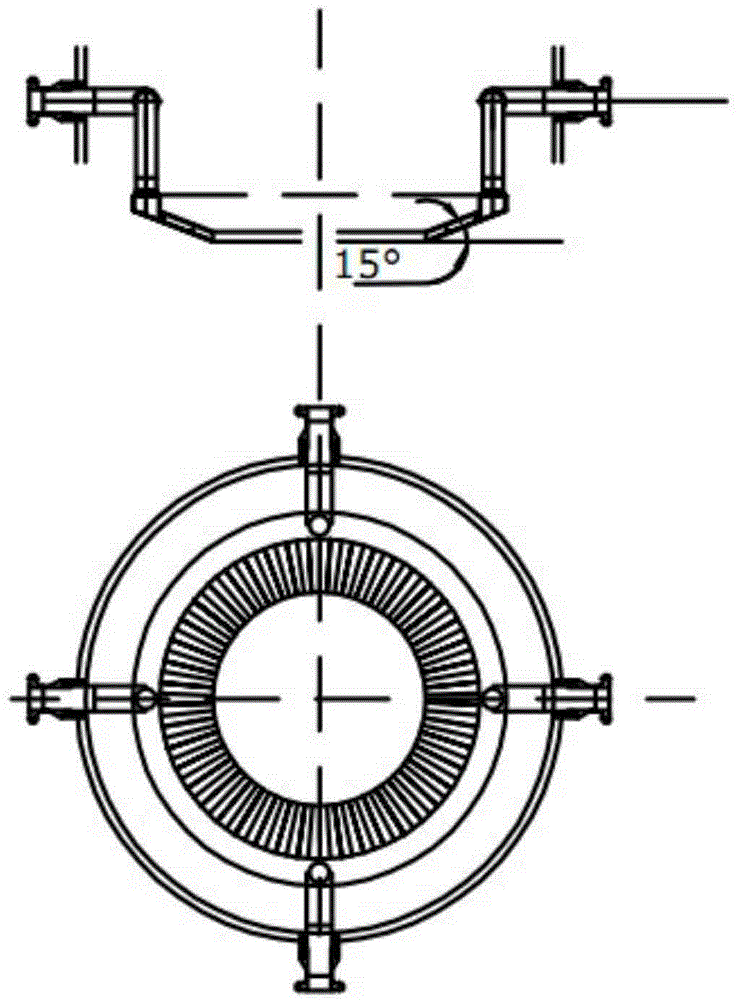 Composite coal hydrogenation oil refining reactor and oil refining method