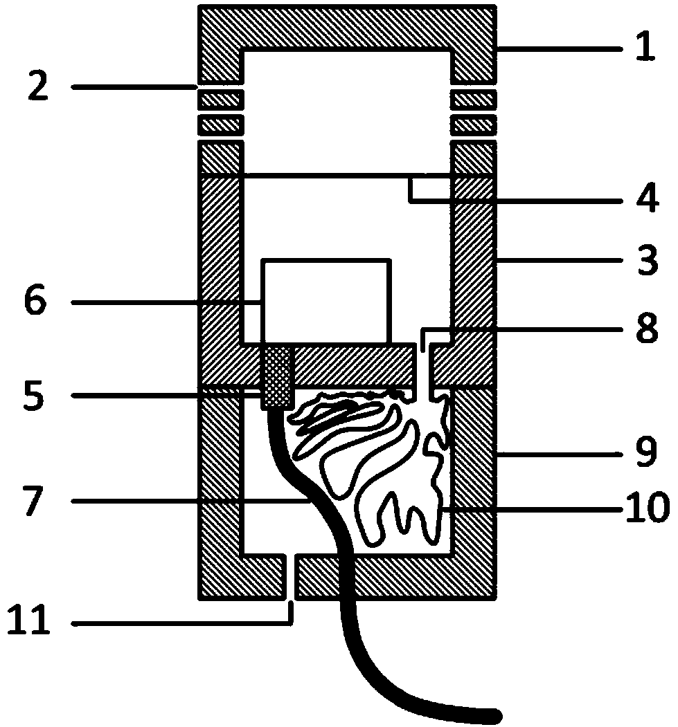 Watertight microphone