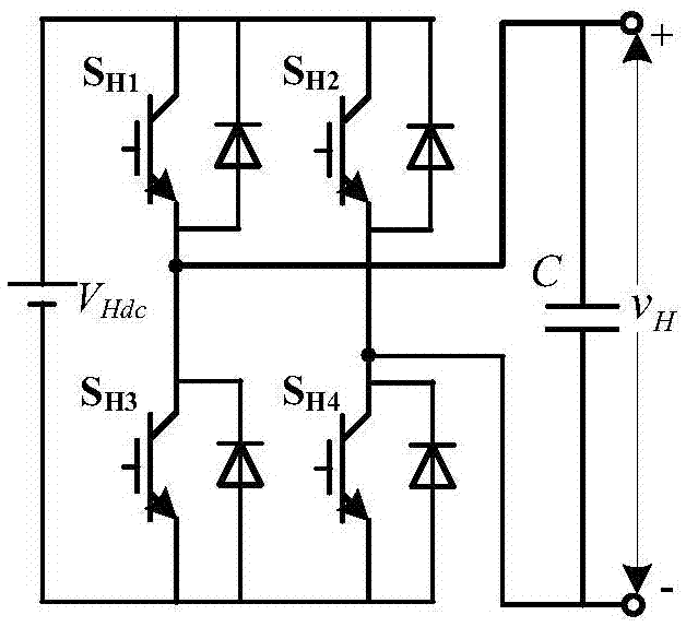 Large-scale electric vehicle trunking system based on MMC and control method thereof