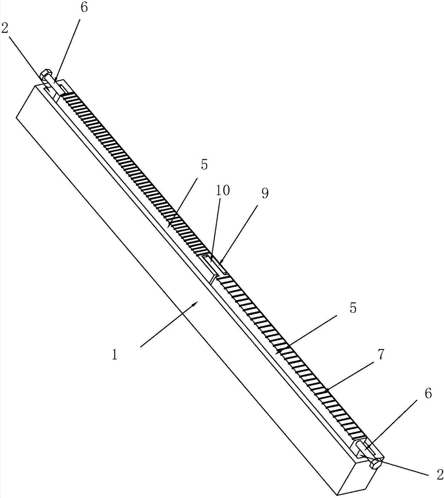 Mold special for decorative lighting wiring harness winding and using method thereof