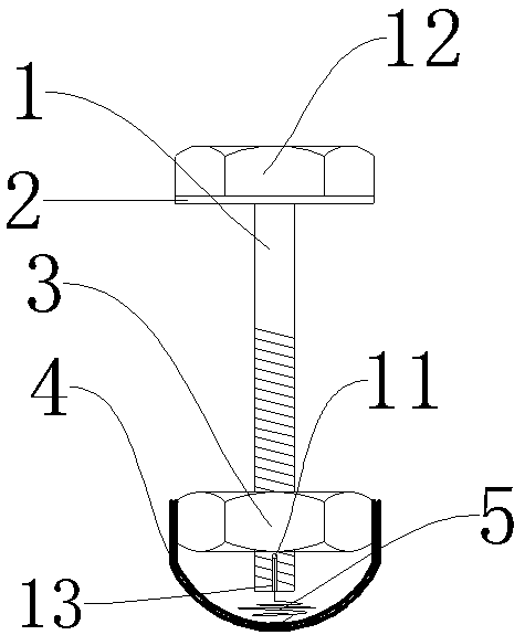 Explosion venting bolt system