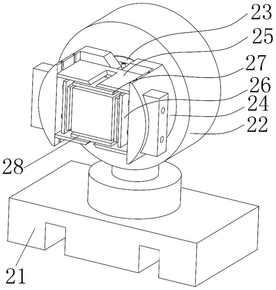 Assembling and welding mould for thin-wall rectangular beam and using method thereof