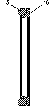 Vacuum water-cooling rotary joint