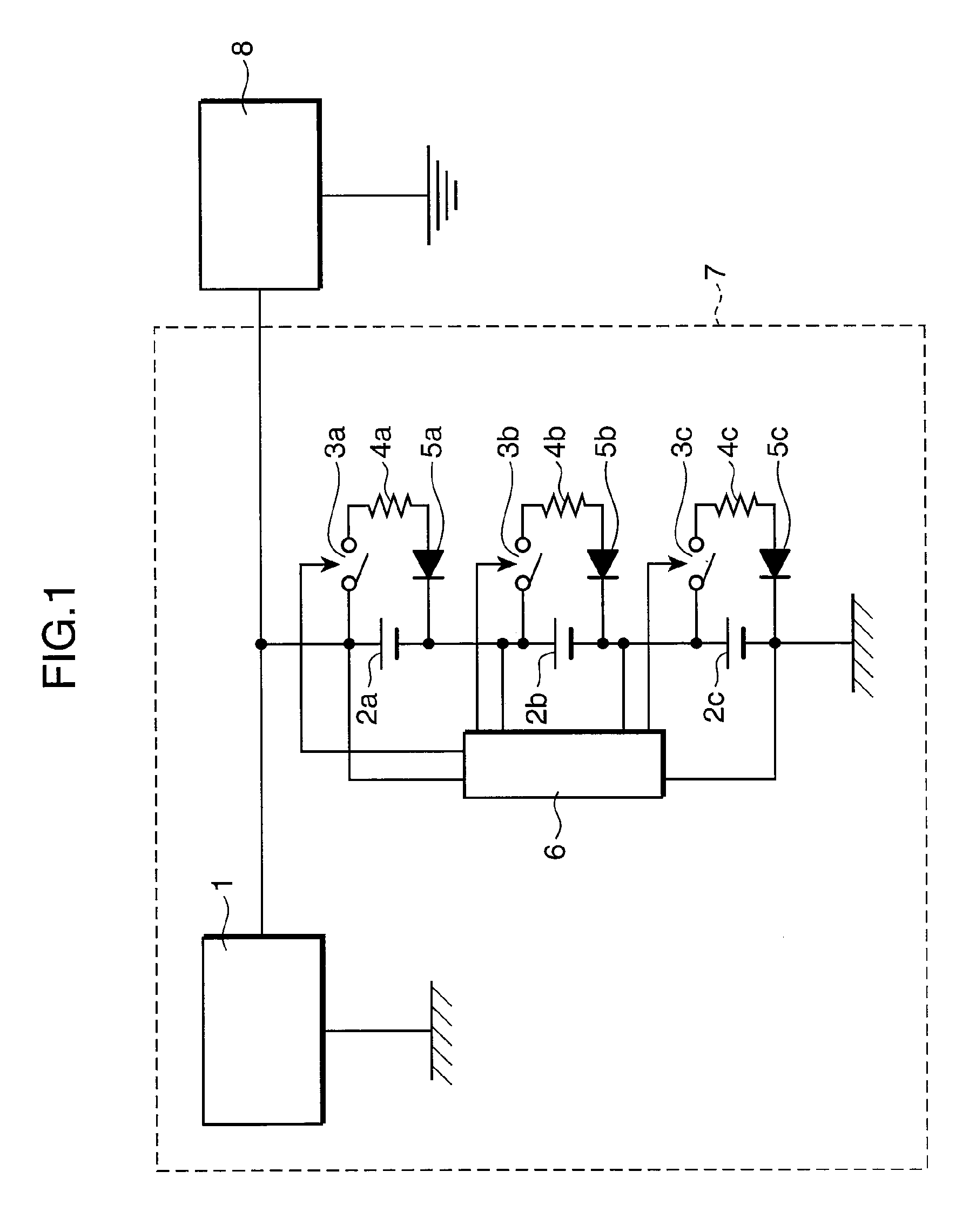 Power supply system and control method of assembled battery