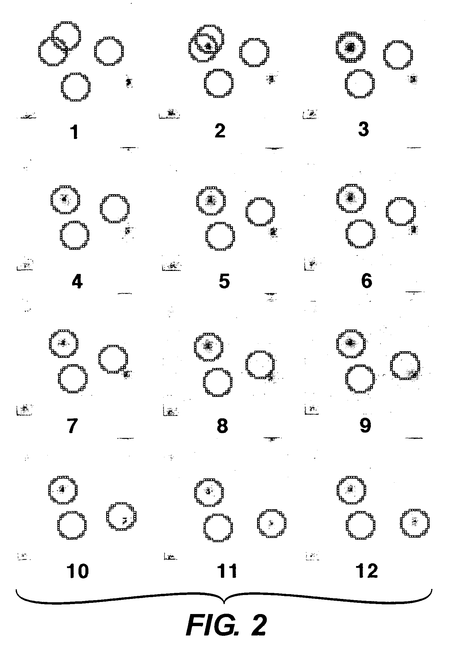 Moment based method for feature indentification in digital images