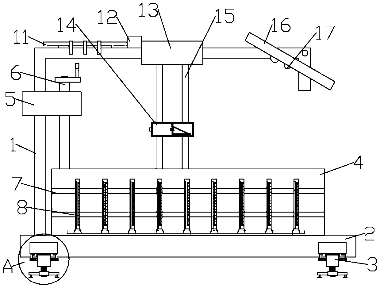 Soft soil foundation settlement monitoring device