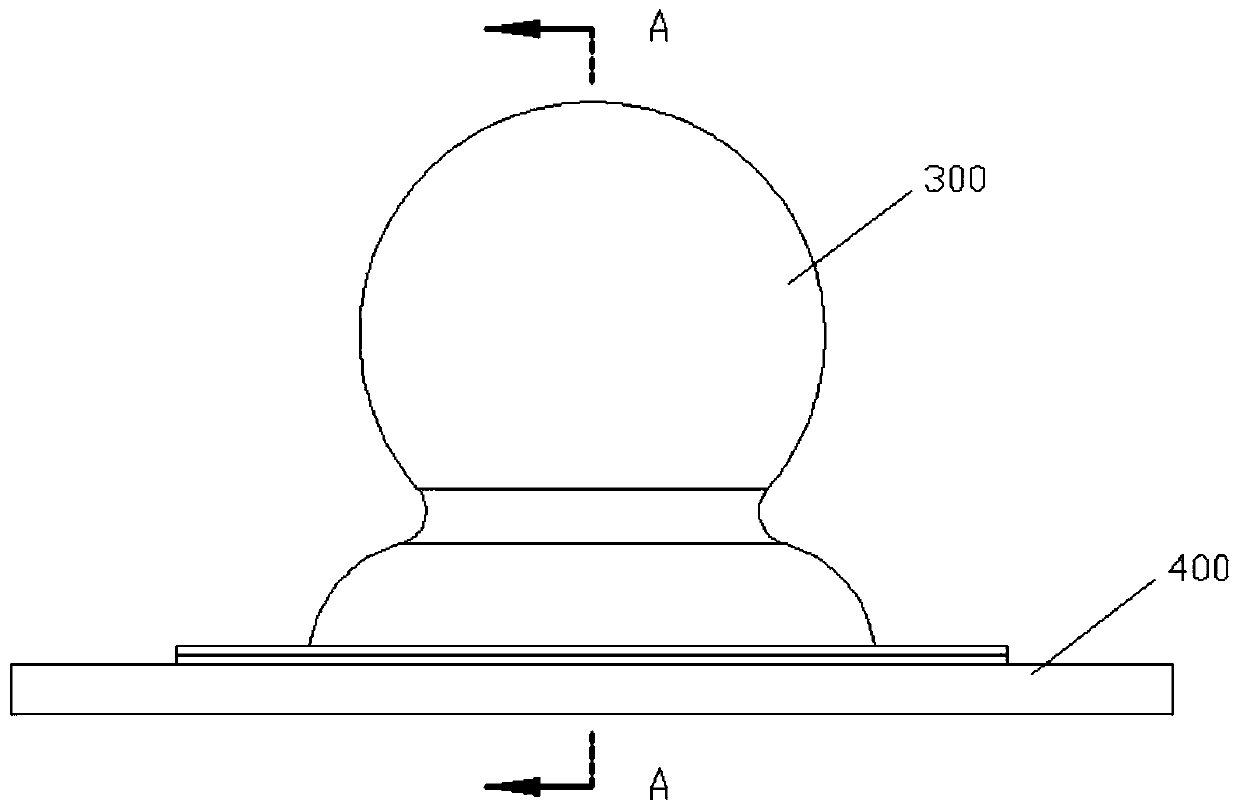 Forming method, structure and forming mold of 3D printing technology assisted carbon fiber component