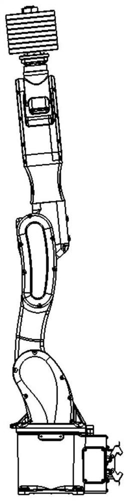 A six-axis industrial robot j2 joint and j3 joint stiffness measurement method