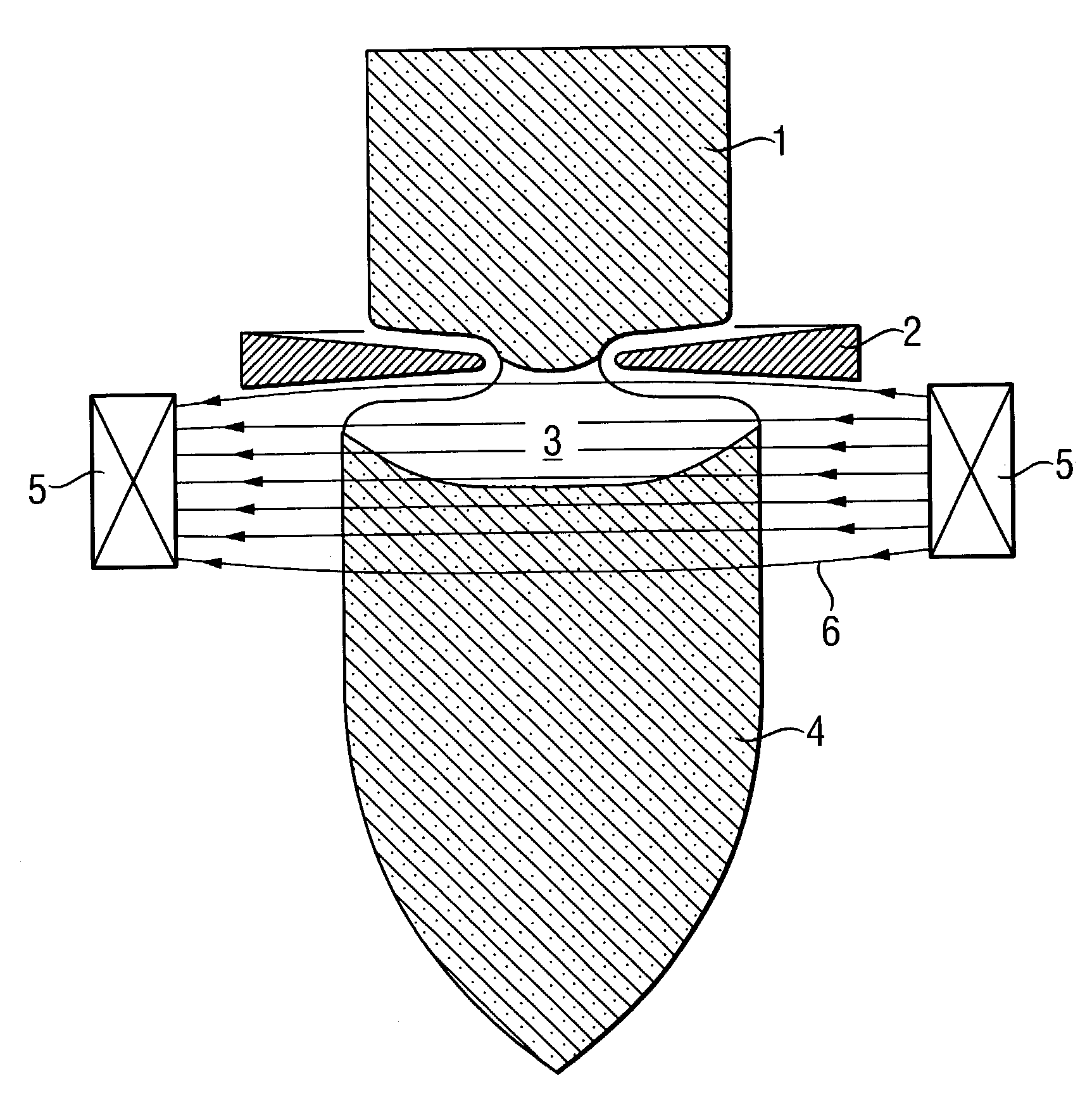 Doped semiconductor wafer of float zone pulled semiconductor material, and process for producing the semiconductor wafer