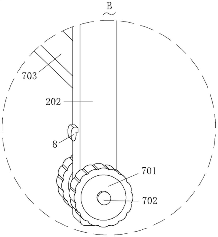 Long edge sealing feeding device with positioning function for automobile radiator production line