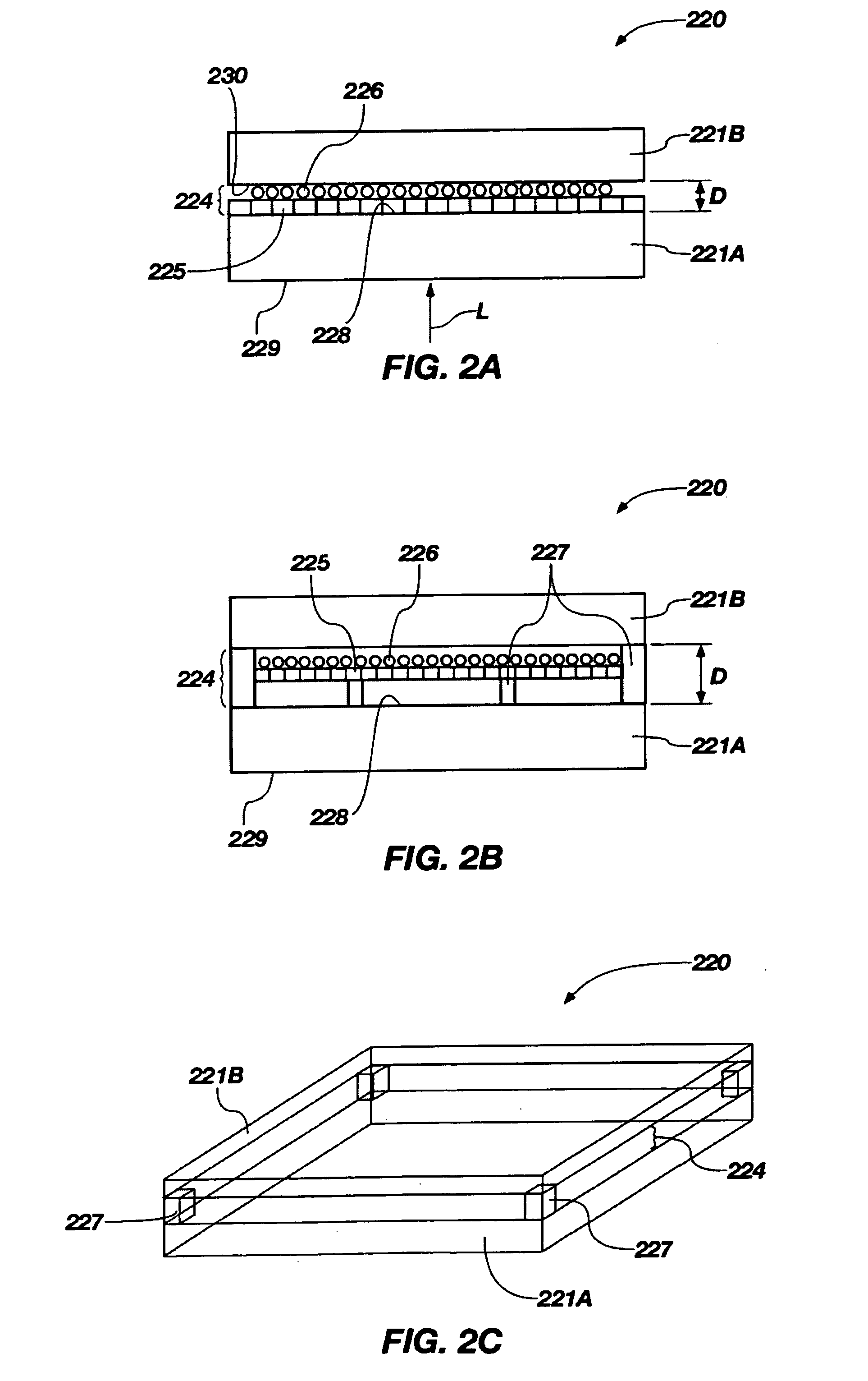 Integrated radiation sources and amplifying structures, and methods of using the same