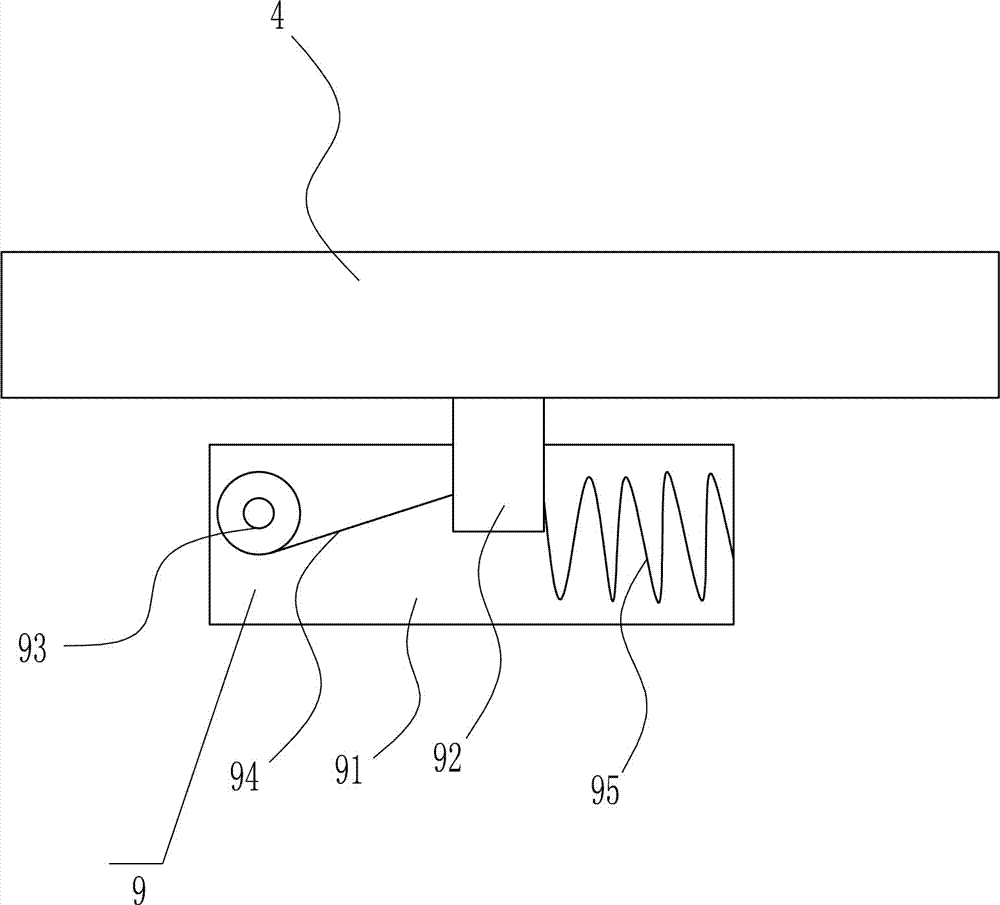 Leather polishing device for production of leather shoes