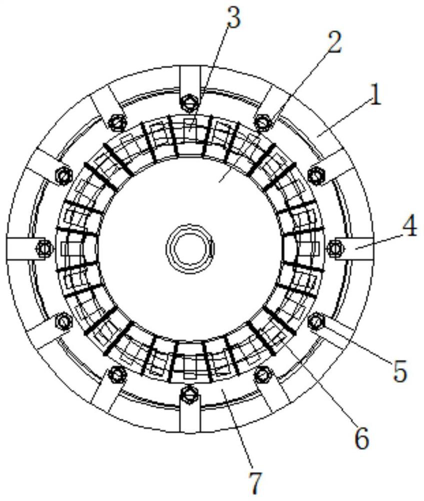 A high-strength motor stator