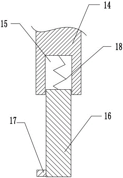 Automatic water feeding device of dairy cattle farm