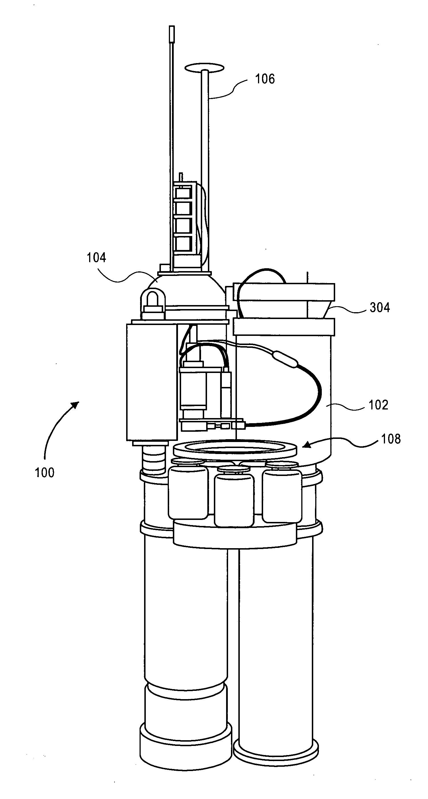 Optical sedimentation recorder