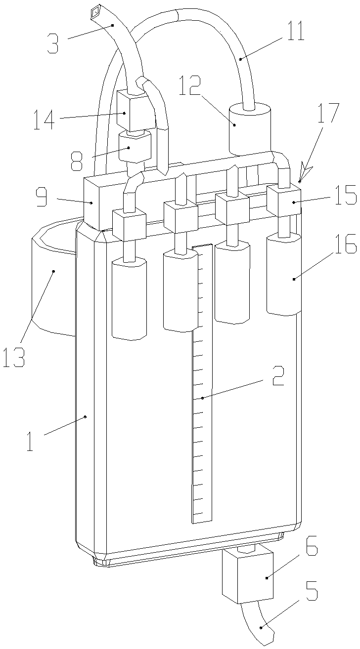 Body fluid signal monitoring system based on remote data acquisition