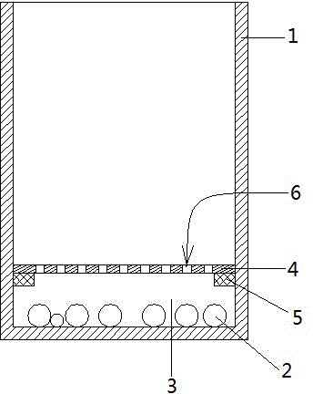 Food packaging box with deodorant